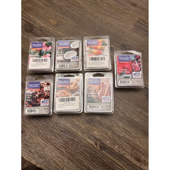Better Homes & Gardens Other - Better Homes Gardens Scented Wax Melts Cubes Limited Edition Scents Lot